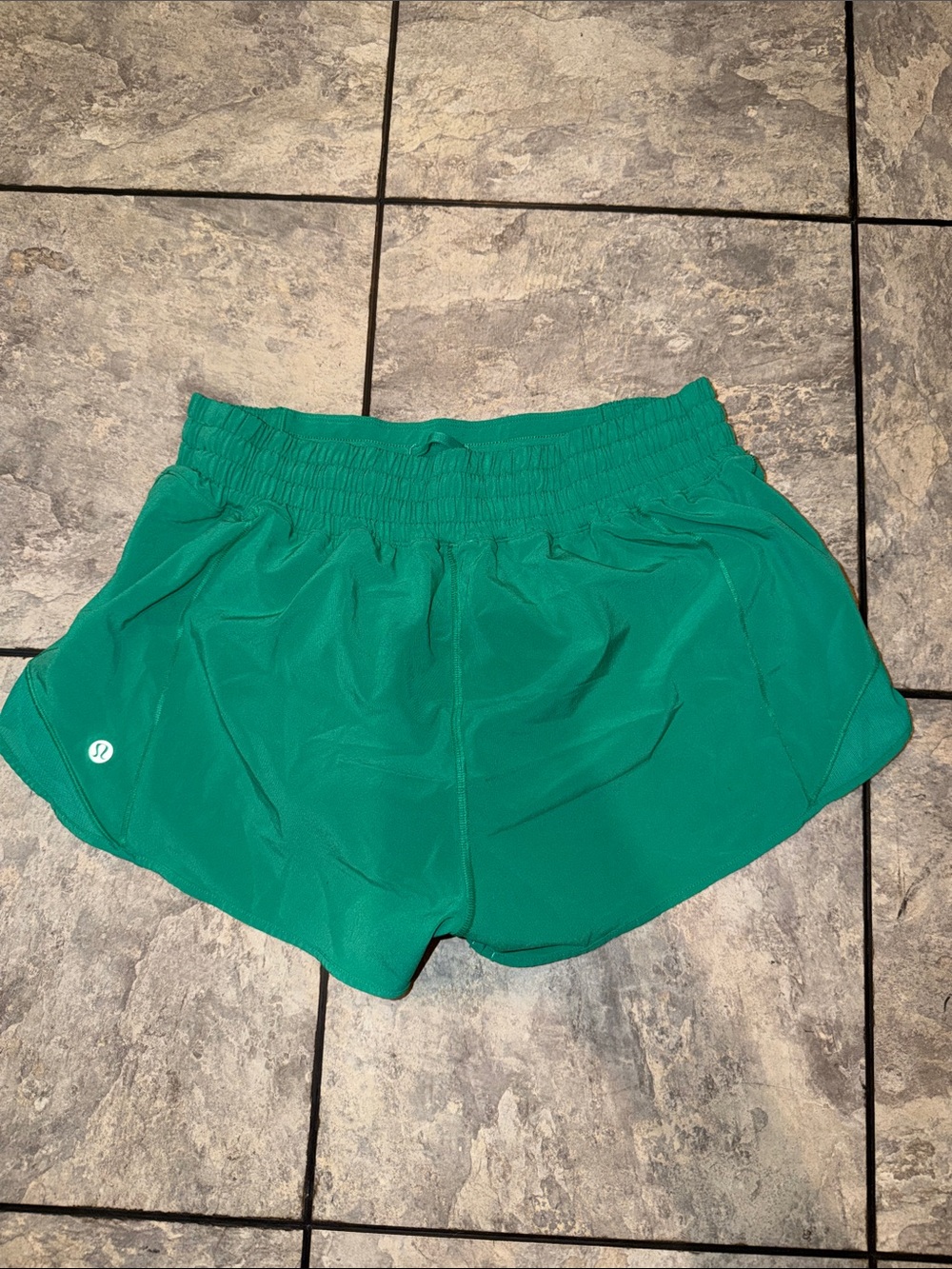 lululemon athletica Teal Green Women's Running Shorts